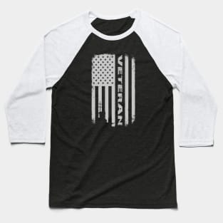 Veteran Flag - Destroyer Baseball T-Shirt